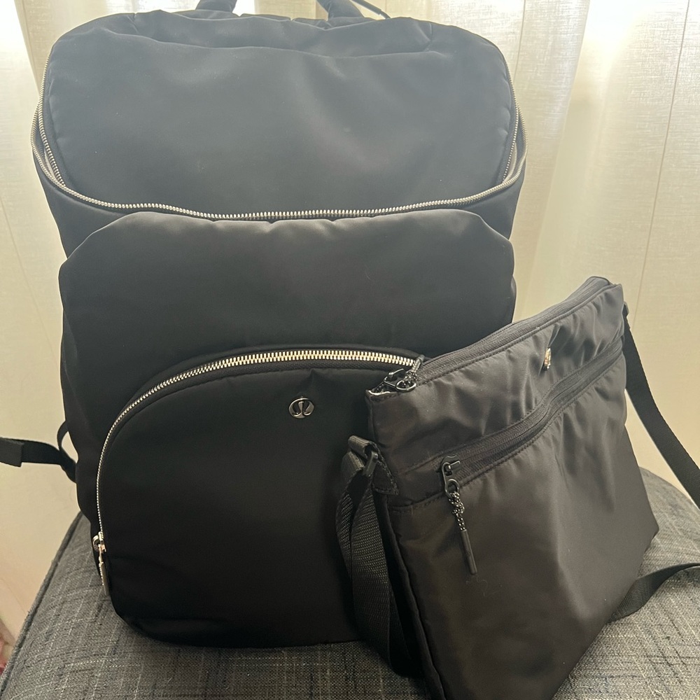 Lululemon New Parent diaper bag backpack